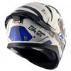AXOR Apex Hex 2 Gloss White Blue Helmet
