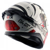 AXOR Apex Hex 2 Gloss White Red Helmet