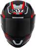 KYT Striker #02 Matt Black Red Helmet