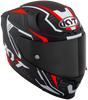 KYT Striker #02 Matt Black Red Helmet