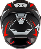 KYT Striker #02 Matt Black Red Helmet