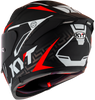 KYT Striker #02 Matt Black Red Helmet