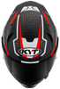 KYT Striker #02 Matt Black Red Helmet
