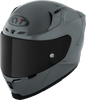 KYT Striker Plain Gloss GRL Grey Helmet