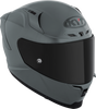 KYT Striker Plain Gloss GRL Grey Helmet