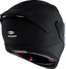 KYT Striker Plain Matt Black Helmet