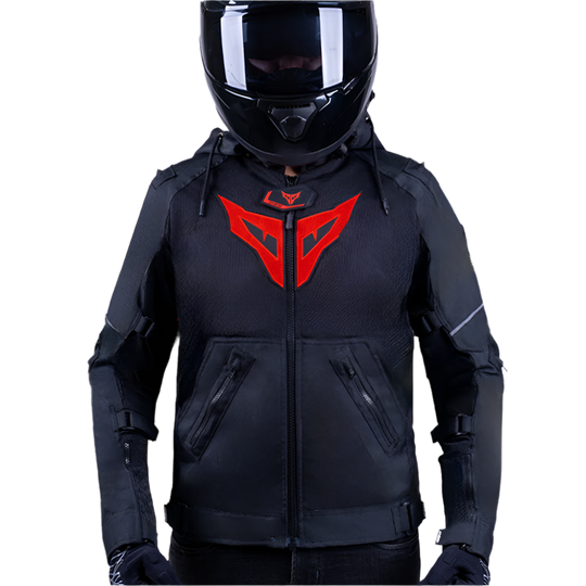 DSG Yakuza Riding Jacket Black Red