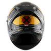 AXOR Street Marvel Wolverine Gloss Black Yellow Helmet