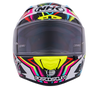 NHK GPR Tech Alonso Lopez #1 Star Gloss White Helmet