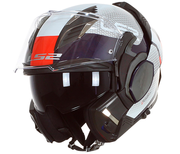 LS2 FF900 VALIANT II Citius Gloss White Blue Helmet
