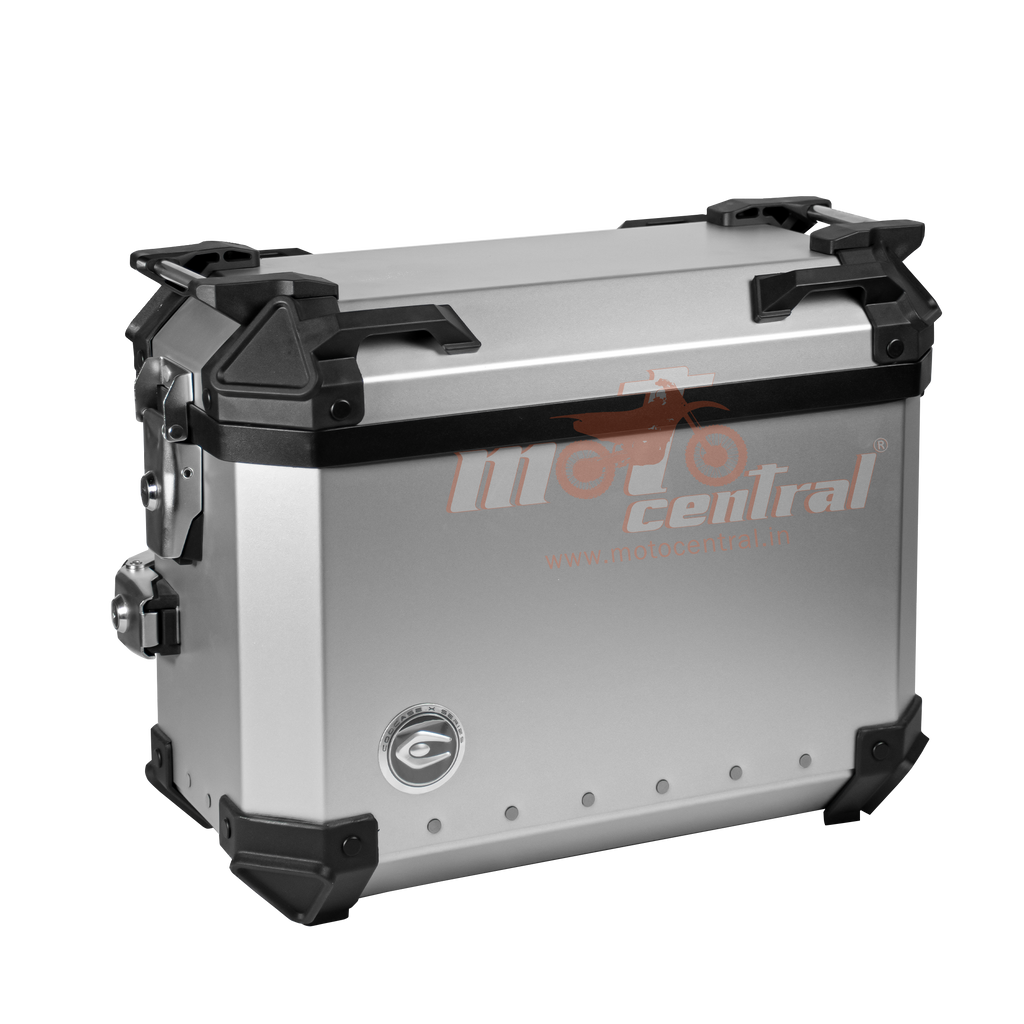 COOCASE Aluminum Side Panniers Set 28L X4 (Silver) (One Pair)