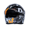 Bilmola Rapid RS Duck Off Gloss Black White Helmet