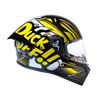 Bilmola Rapid RS Duck Off Gloss Black Yellow Helmet