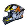 Bilmola Rapid RS Duck Off Gloss Black Yellow Helmet