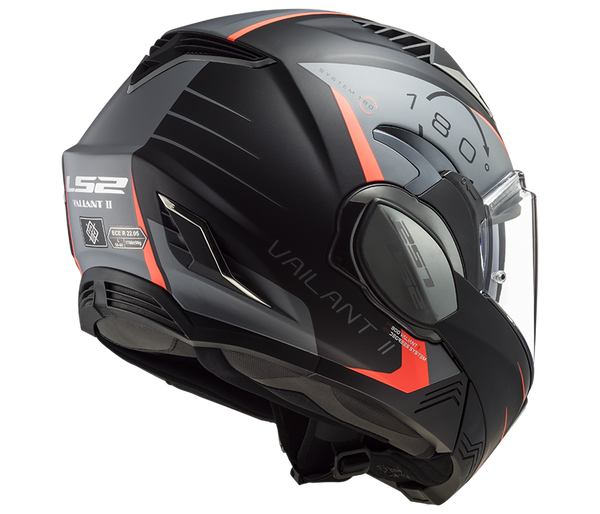 LS2 FF900 VALIANT II Codex Matt Black Titanium Helmet– Moto Central