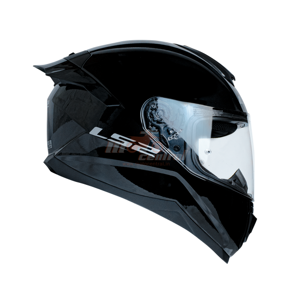 LS2 FF802 Flash Solid Black Gloss Helmet