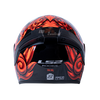 LS2 FF352 Foo Dog Black Red Gloss Helmet