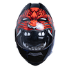 LS2 FF352 Foo Dog Black Red Gloss Helmet