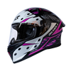 Bilmola Rapid RS Killer Gloss Black White Purple Helmet