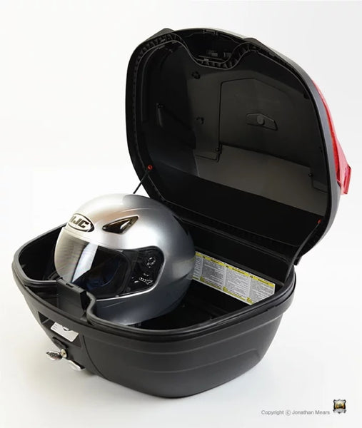 GIVI Top Case B47NML Black with Red Reflectors– Moto Central
