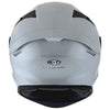 KYT TT Course Plain Asphalt Grey Gloss Helmet