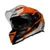 LS2 FF800 Storm II Kronos Orange White Black Gloss Helmet (D Ring)