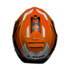 LS2 FF800 Storm II Kronos Orange White Black Gloss Helmet (D Ring)