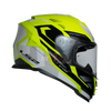 LS2 FF800 Storm II Kronos Yellow White Black Gloss Helmet (D Ring)