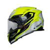 LS2 FF800 Storm II Kronos Yellow White Black Gloss Helmet (D Ring)