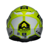 LS2 FF800 Storm II Kronos Yellow White Black Gloss Helmet (D Ring)