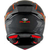 KYT R2R Pro Concept Matt Black Red Helmet