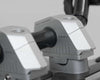 SW Motech 25mm Variable Barback Risers for 22mm Handlebars Silver (LEH.00.039.30000/S)