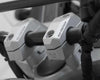 SW Motech 25mm Variable Barback Risers for 22mm Handlebars Silver (LEH.00.039.30000/S)