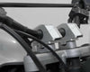 SW Motech 25mm Variable Barback Risers for 22mm Handlebars Silver (LEH.00.039.30000/S)