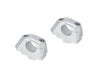 SW Motech 32mm Variable Barback Risers for 32mm Handlebars Silver (LEH.00.039.32000/S)