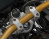 SW Motech 32mm Variable Barback Risers for 32mm Handlebars Silver (LEH.00.039.32000/S)