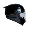 KYT Striker Plain Gloss Black Helmet