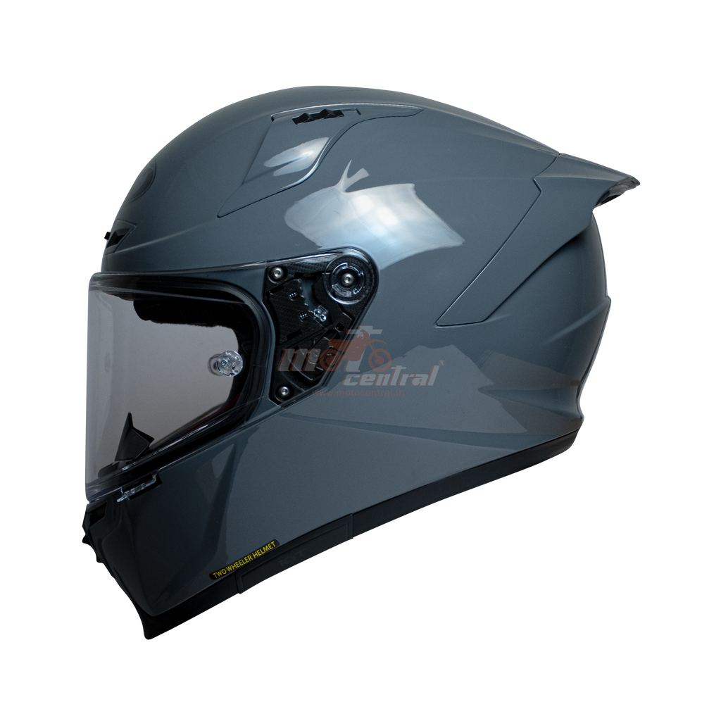 KYT Striker Plain Gloss GRL Grey Helmet