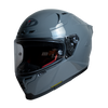 KYT Striker Plain Gloss GRL Grey Helmet