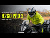 Rynox H2GO Pro 3 Rain Jacket (Hi Viz Green)