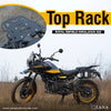 ZANA Top Rack Plate Black Mild Steel for Royal Enfield Himalayan 450 (ZI-8432)