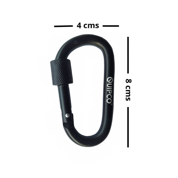 QUIPCO Coral Screwgate Accessory Carabiner 8cms (Pack of 4)– Moto
