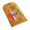 QUIPCO Embroidered Tricolour Flag Patch of Bharat with Velcro