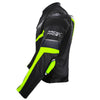 DSG Race Pro V2 Jacket Black Fluro Yellow