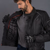 LS2 SEPANG Riding Jacket (Black Dark Grey)