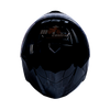 LS2 FF800 Storm II Solid Black Gloss Helmet (D Ring)