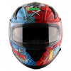 AXOR Apex xBHP Nineteen Gloss Blue Red Helmet