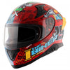 AXOR Apex xBHP Nineteen Gloss Blue Red Helmet