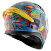 AXOR Apex xBHP Nineteen Gloss Blue Red Helmet