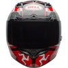 Bell Qualifier DLX Isle of Man Gloss Black-Red Helmet, Full Face Helmets, BELL, Moto Central